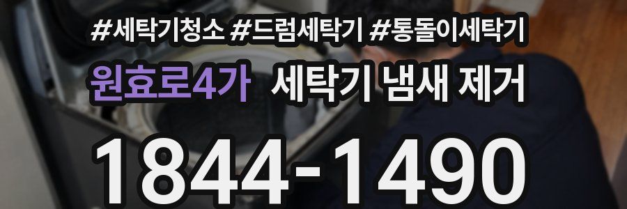 원효로4가 세탁기 냄새 제거