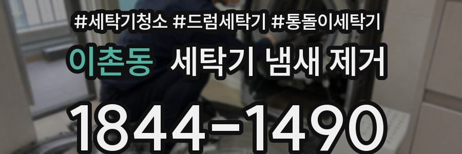 이촌동 세탁기 냄새 제거