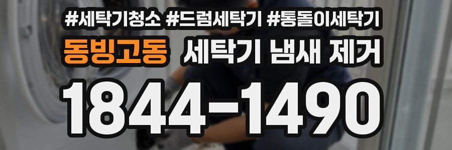 동빙고동 세탁기 냄새 제거