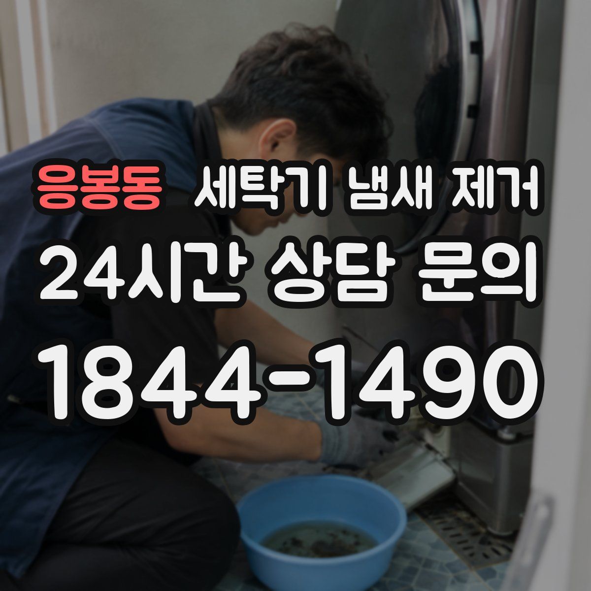 응봉동 세탁기 냄새 제거