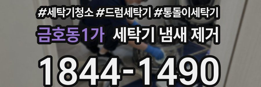 금호동1가 세탁기 냄새 제거