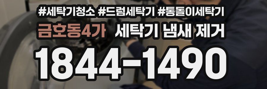 금호동4가 세탁기 냄새 제거