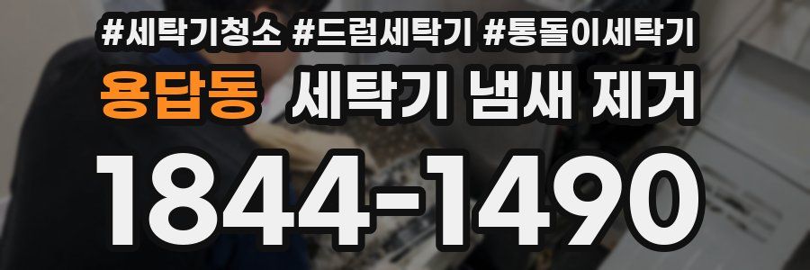 용답동 세탁기 냄새 제거