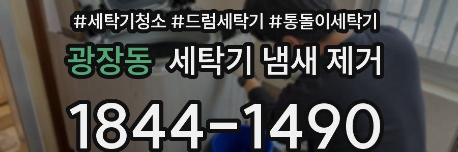 광장동 세탁기 냄새 제거