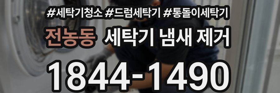 전농동 세탁기 냄새 제거