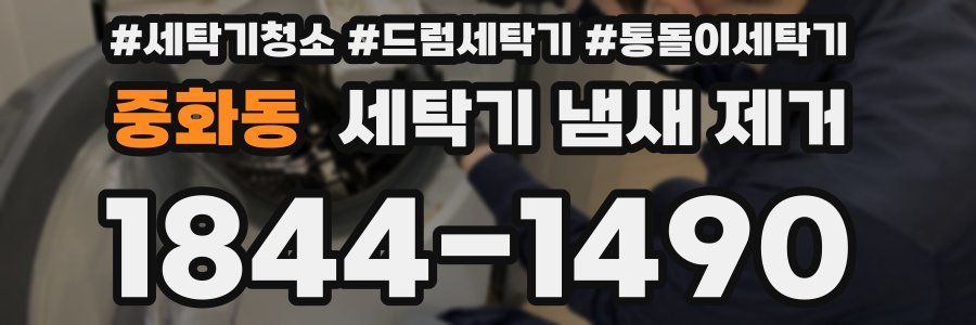 중화동 세탁기 냄새 제거