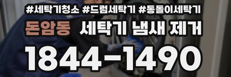 돈암동 세탁기 냄새 제거