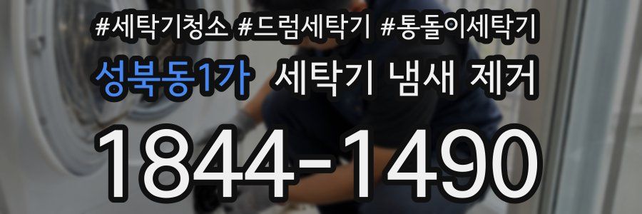 성북동1가 세탁기 냄새 제거