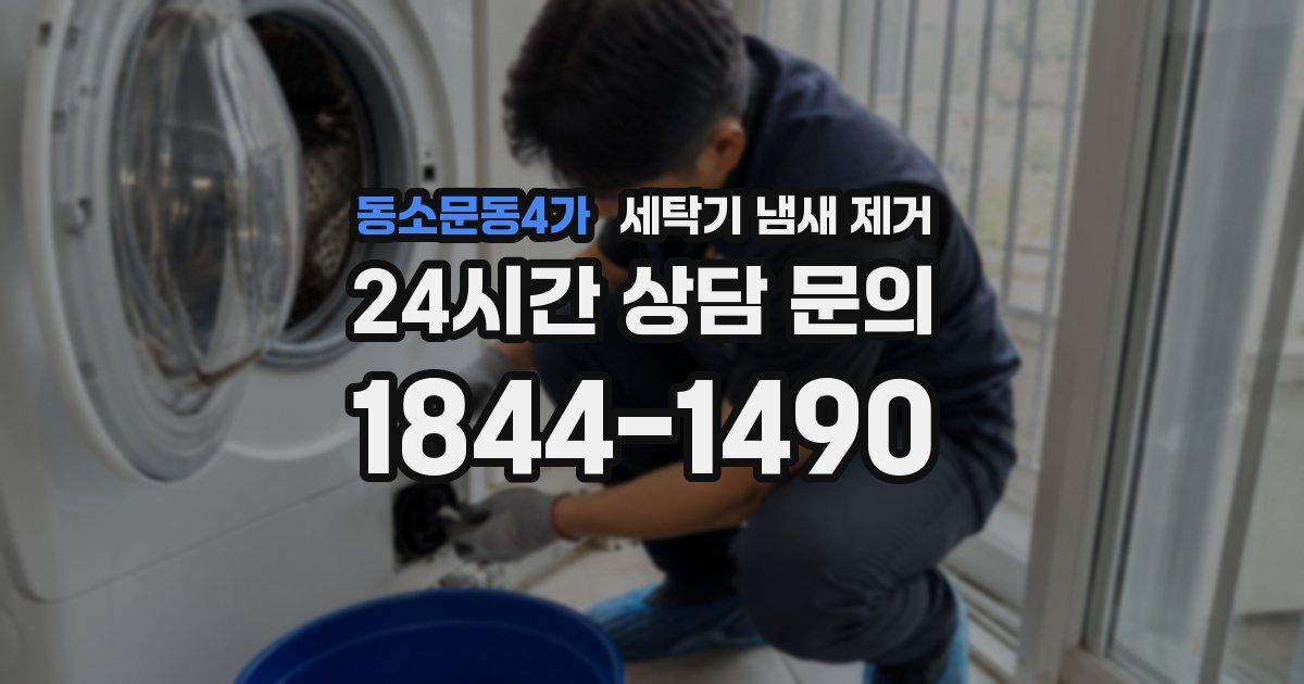 동소문동4가 세탁기 냄새 제거
