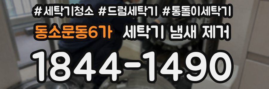 동소문동6가 세탁기 냄새 제거