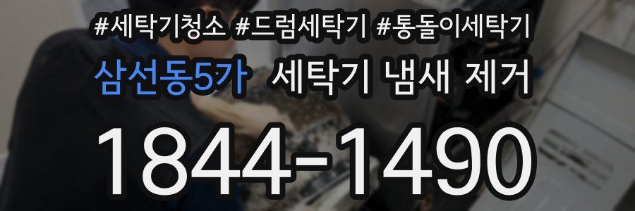 삼선동5가 세탁기 냄새 제거