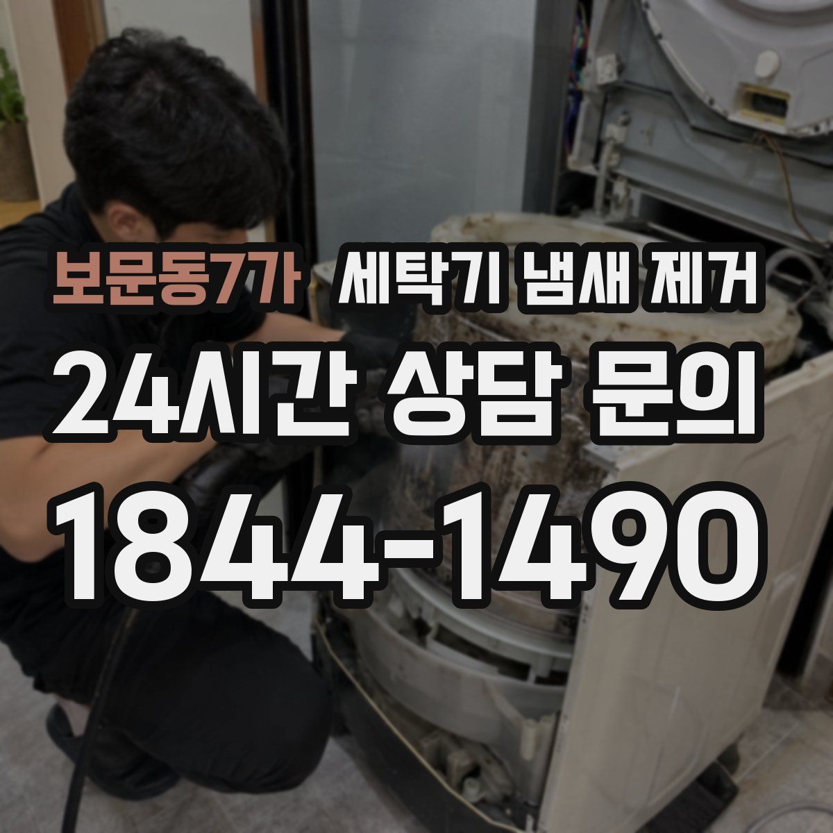 보문동7가 세탁기 냄새 제거