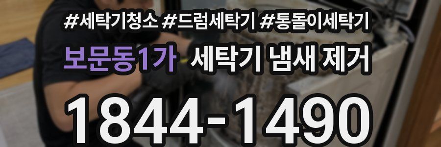 보문동1가 세탁기 냄새 제거