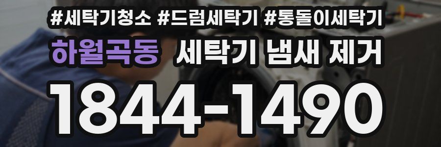 하월곡동 세탁기 냄새 제거
