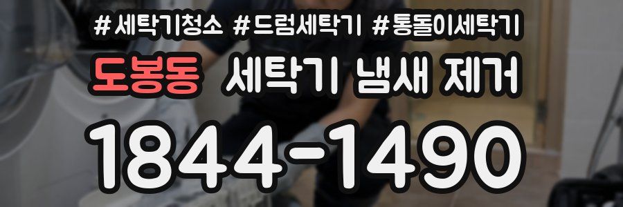 도봉동 세탁기 냄새 제거
