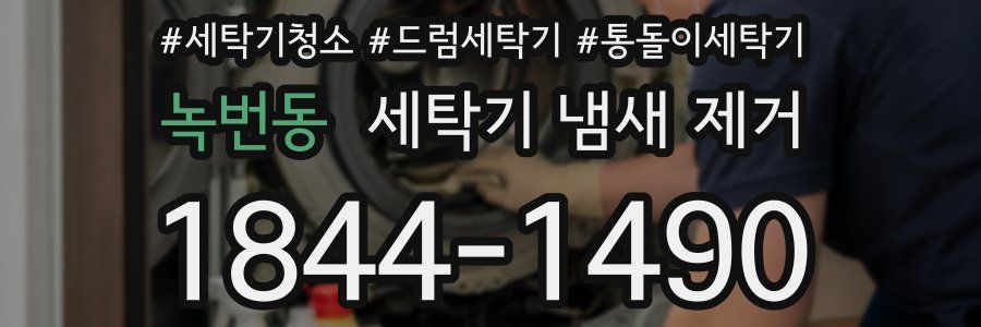 녹번동 세탁기 냄새 제거