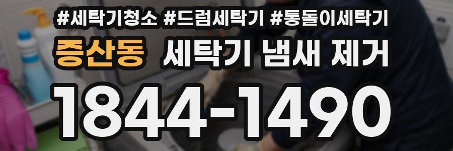증산동 세탁기 냄새 제거