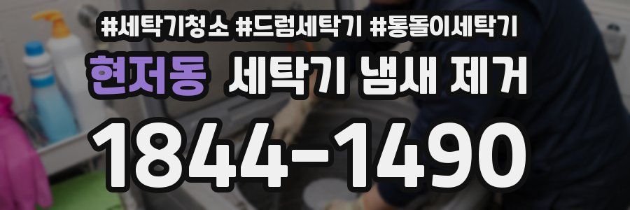 현저동 세탁기 냄새 제거