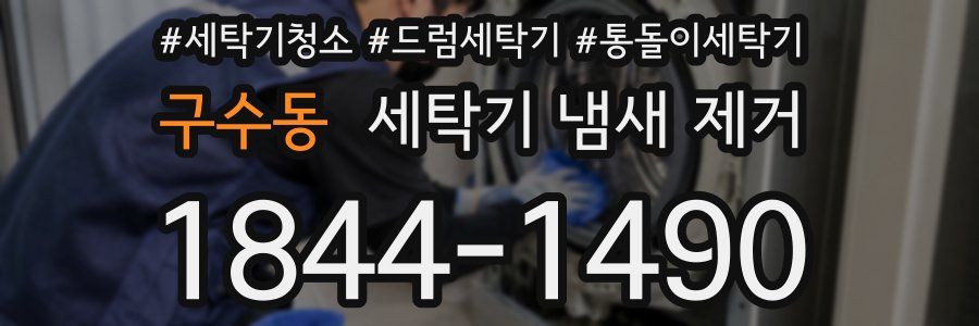 구수동 세탁기 냄새 제거