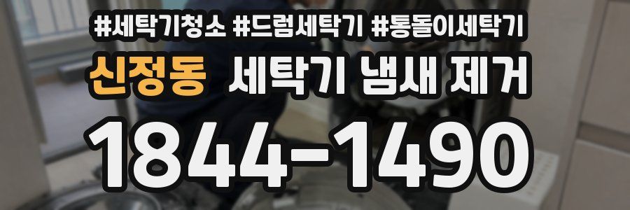 신정동 세탁기 냄새 제거
