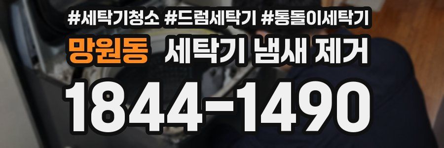 망원동 세탁기 냄새 제거