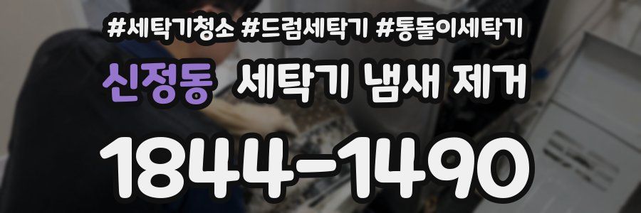신정동 세탁기 냄새 제거