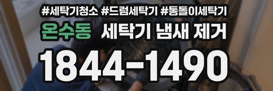 온수동 세탁기 냄새 제거