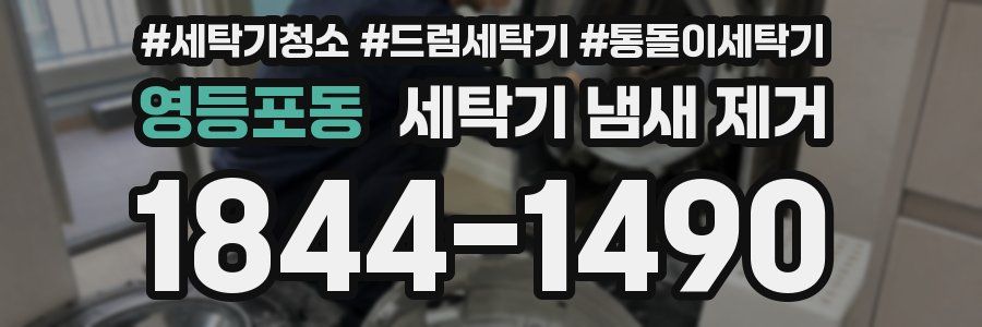 영등포동 세탁기 냄새 제거