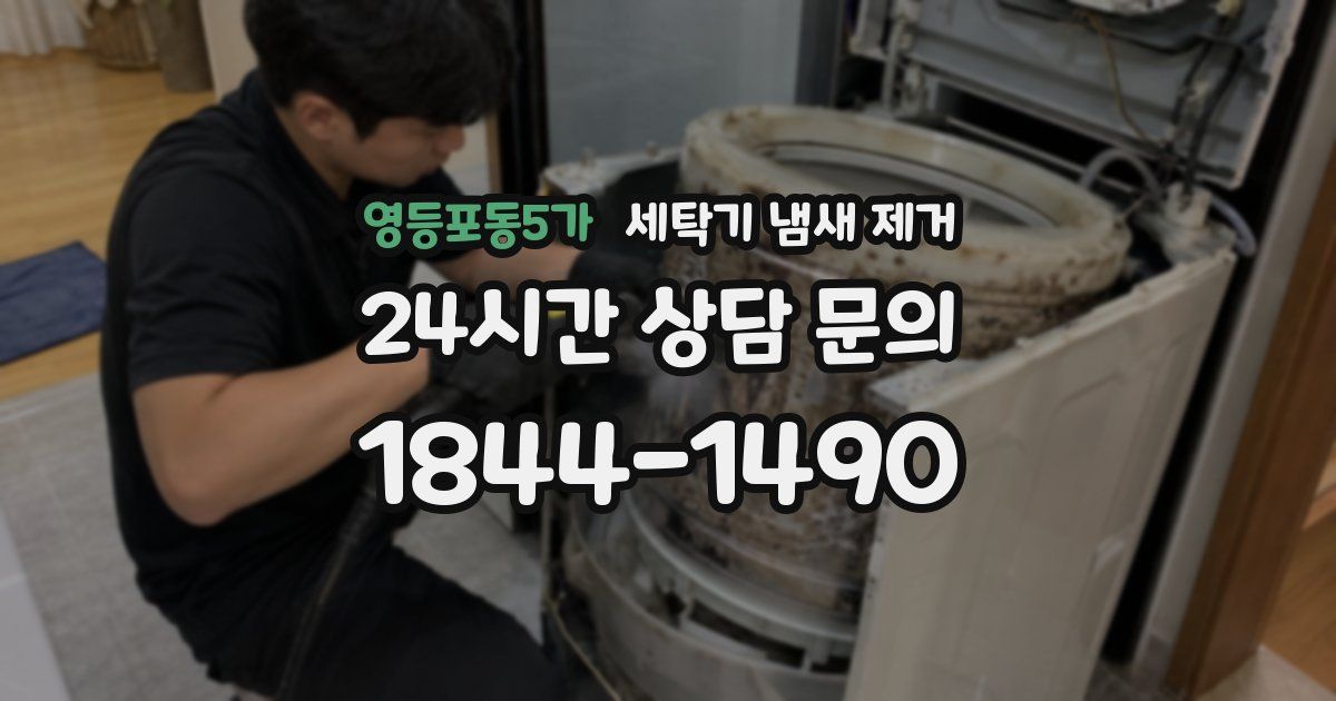 영등포동5가 세탁기 냄새 제거