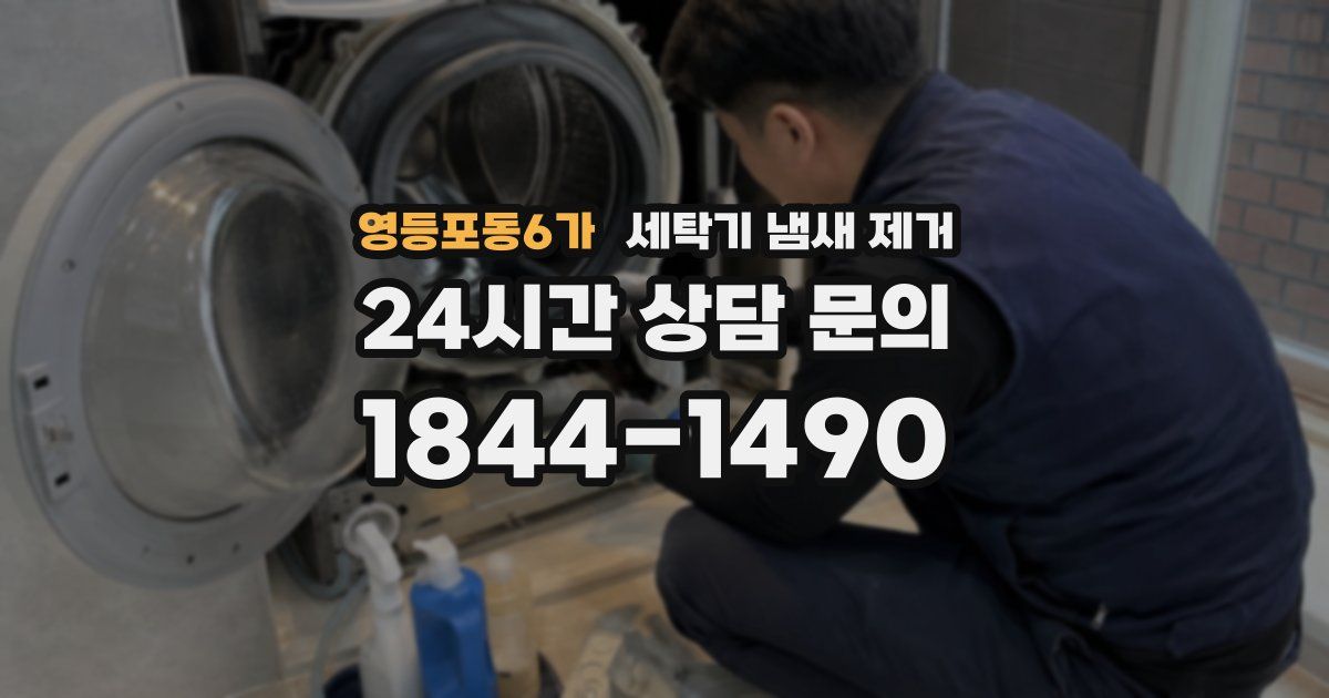 영등포동6가 세탁기 냄새 제거
