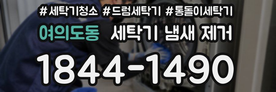 여의도동 세탁기 냄새 제거
