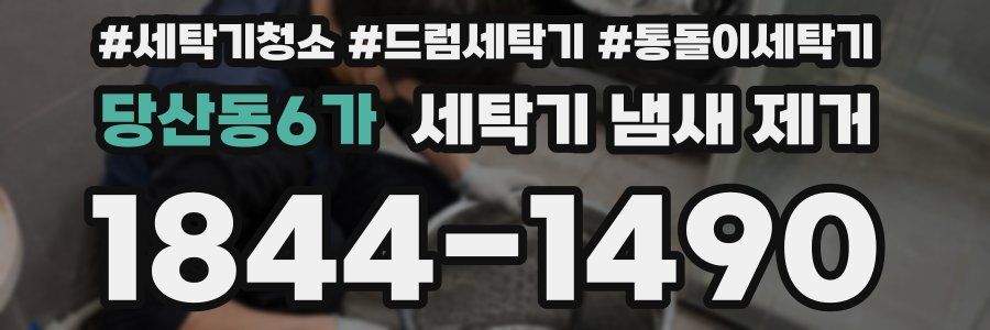 당산동6가 세탁기 냄새 제거