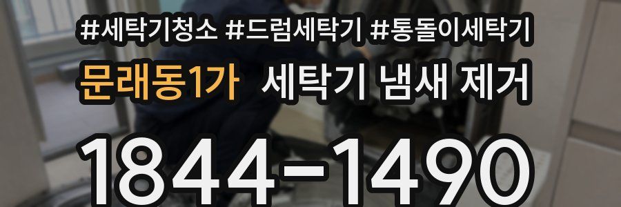 문래동1가 세탁기 냄새 제거