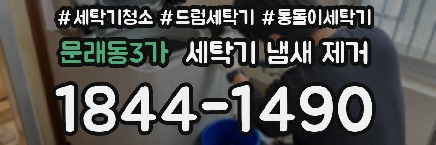 문래동3가 세탁기 냄새 제거