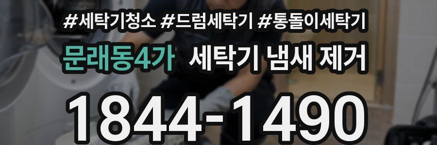 문래동4가 세탁기 냄새 제거