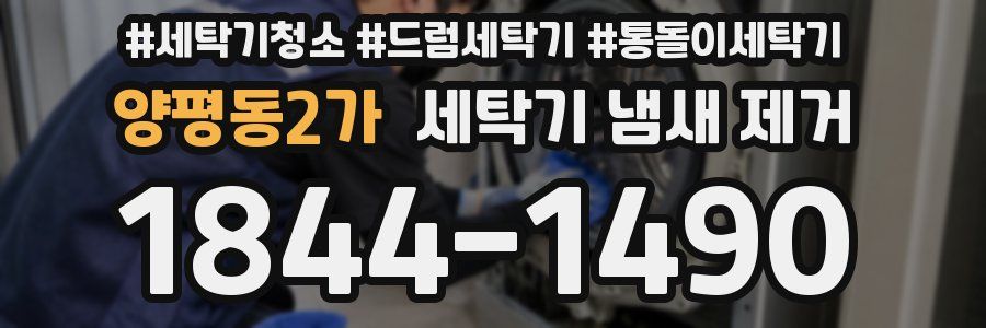 양평동2가 세탁기 냄새 제거