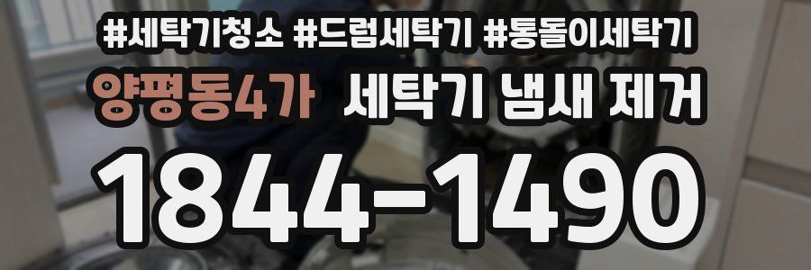 양평동4가 세탁기 냄새 제거