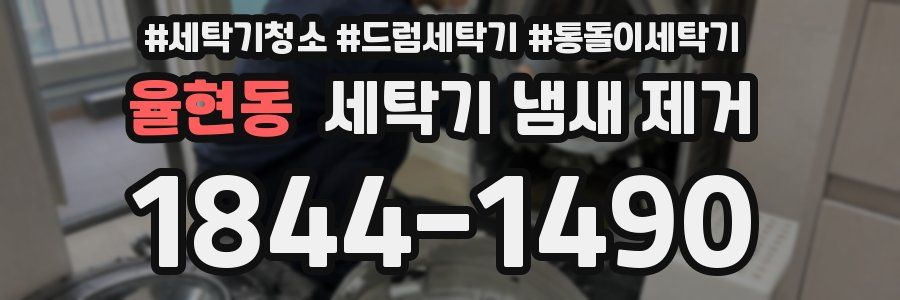 율현동 세탁기 냄새 제거