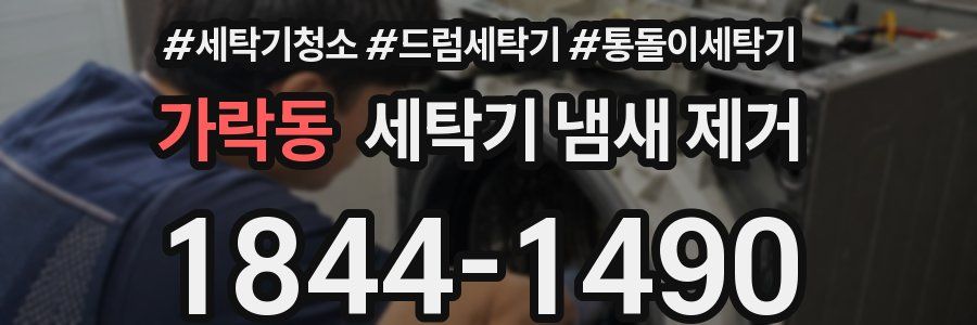 가락동 세탁기 냄새 제거