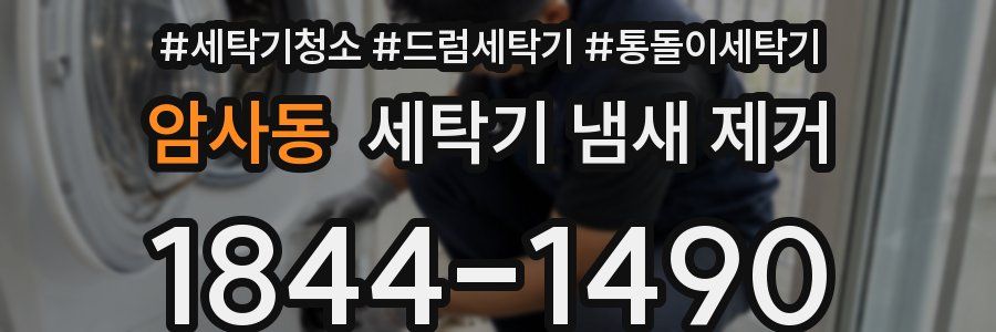암사동 세탁기 냄새 제거