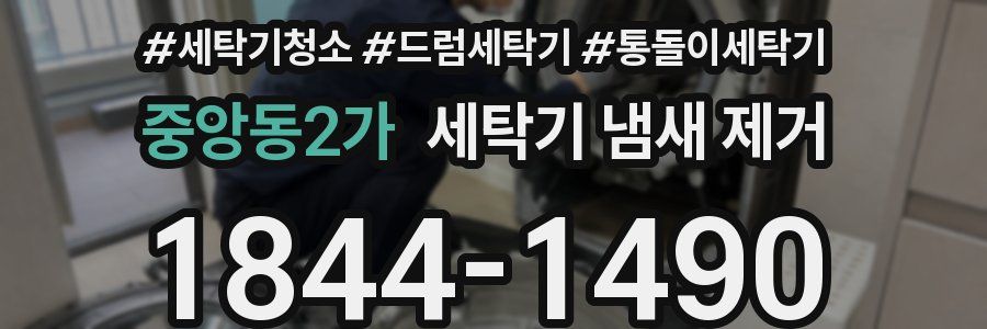 중앙동2가 세탁기 냄새 제거