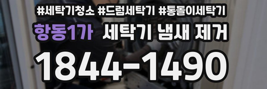 항동1가 세탁기 냄새 제거