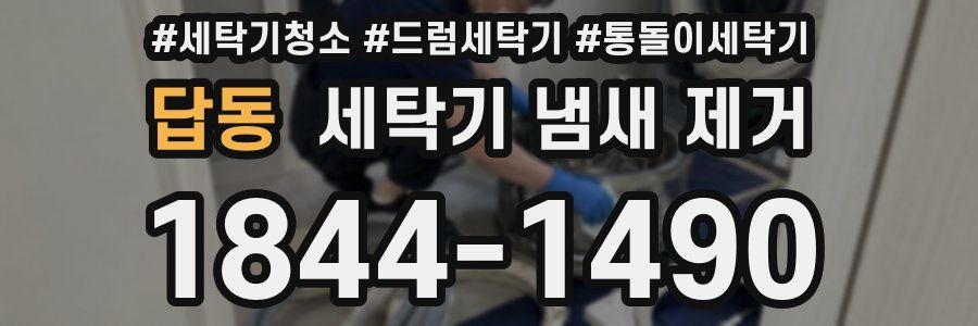 답동 세탁기 냄새 제거