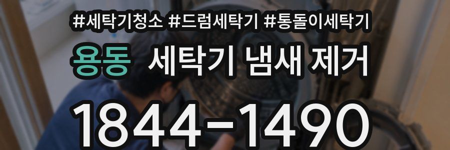 용동 세탁기 냄새 제거