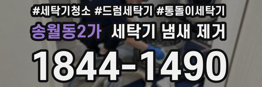 송월동2가 세탁기 냄새 제거