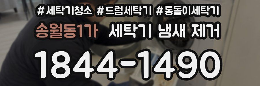 송월동1가 세탁기 냄새 제거