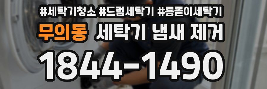 무의동 세탁기 냄새 제거