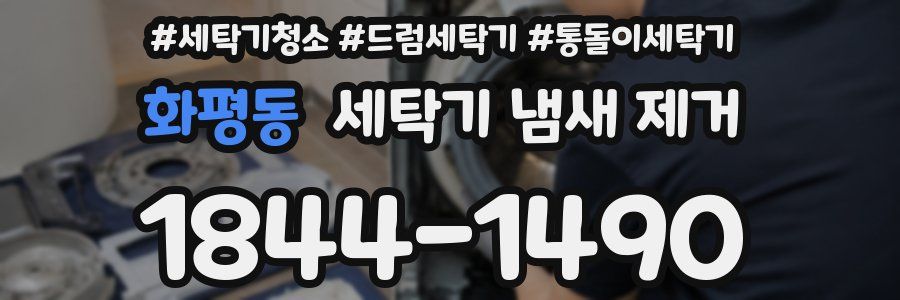 화평동 세탁기 냄새 제거