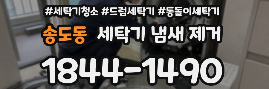 송도동 세탁기 냄새 제거