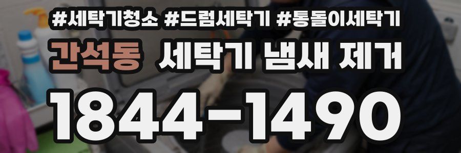 간석동 세탁기 냄새 제거